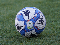 Close up of the official ball during the Serie B match between SS Juve Stabia and Spezia Calcio at Stadio Romeo Menti Castellammare Di Stabi...