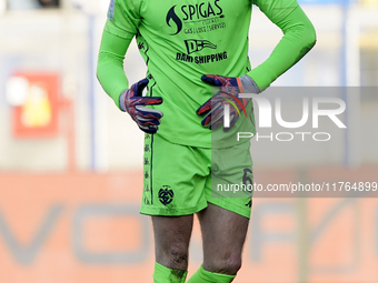 Stefano Gori of Spezia Calcio during the Serie B match between SS Juve Stabia and Spezia Calcio at Stadio Romeo Menti Castellammare Di Stabi...