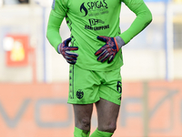 Stefano Gori of Spezia Calcio during the Serie B match between SS Juve Stabia and Spezia Calcio at Stadio Romeo Menti Castellammare Di Stabi...