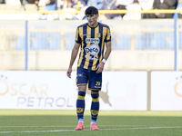 Niccolo Fortini of SS Juve Stabia during the Serie B match between SS Juve Stabia and Spezia Calcio at Stadio Romeo Menti Castellammare Di S...