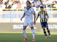 Ales Mateju of Spezia Calcio during the Serie B match between SS Juve Stabia and Spezia Calcio at Stadio Romeo Menti Castellammare Di Stabia...