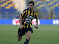 Christian Pierobon of SS Juve Stabia during the Serie B match between SS Juve Stabia and Spezia Calcio at Stadio Romeo Menti Castellammare D...