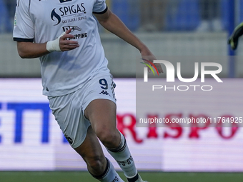 Francesco Pio Esposito of Spezia Calcio during the Serie B match between SS Juve Stabia and Spezia Calcio at Stadio Romeo Menti Castellammar...