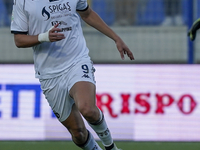 Francesco Pio Esposito of Spezia Calcio during the Serie B match between SS Juve Stabia and Spezia Calcio at Stadio Romeo Menti Castellammar...