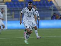 Giuseppe Di Serio of Spezia Calcio during the Serie B match between SS Juve Stabia and Spezia Calcio at Stadio Romeo Menti Castellammare Di...