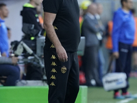 Luca D'Angelo Head Coach of Spezia Calcio during the Serie B match between SS Juve Stabia and Spezia Calcio at Stadio Romeo Menti Castellamm...