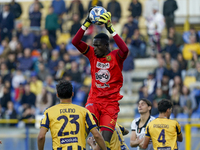 Demba Thiam of SS Juve Stabia during the Serie B match between SS Juve Stabia and Spezia Calcio at Stadio Romeo Menti Castellammare Di Stabi...