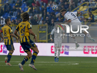 Francesco Pio Esposito of Spezia Calcio during the Serie B match between SS Juve Stabia and Spezia Calcio at Stadio Romeo Menti Castellammar...