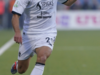 Francesco Cassata of Spezia Calcio during the Serie B match between SS Juve Stabia and Spezia Calcio at Stadio Romeo Menti Castellammare Di...