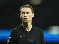 Frenkie de Jong central midfield of Barcelona and Netherlands during the LaLiga match between Real Sociedad and FC Barcelona at Reale Arena...