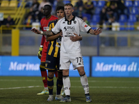 Nicolo Bertola of Spezia Calcio during the Serie B match between SS Juve Stabia and Spezia Calcio at Stadio Romeo Menti Castellammare Di Sta...