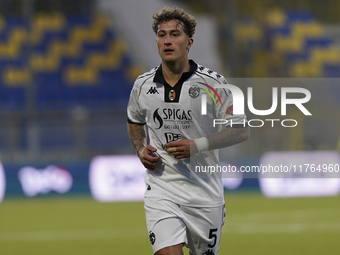 Salvatore Esposito of Spezia Calcio during the Serie B match between SS Juve Stabia and Spezia Calcio at Stadio Romeo Menti Castellammare Di...