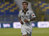 Salvatore Esposito of Spezia Calcio during the Serie B match between SS Juve Stabia and Spezia Calcio at Stadio Romeo Menti Castellammare Di...