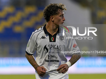 Salvatore Esposito of Spezia Calcio during the Serie B match between SS Juve Stabia and Spezia Calcio at Stadio Romeo Menti Castellammare Di...