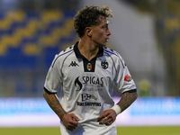 Salvatore Esposito of Spezia Calcio during the Serie B match between SS Juve Stabia and Spezia Calcio at Stadio Romeo Menti Castellammare Di...