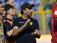 Guido Pagliuca Head Coach of SS Juve Stabia during the Serie B match between SS Juve Stabia and Spezia Calcio at Stadio Romeo Menti Castella...