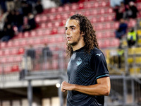 Matteo Guendouzi plays during the Serie A match between AC Monza and SS Lazio at U-Power Stadium in Monza, Italy, on November 10, 2024. (