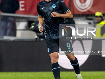 Pedro plays during the Serie A match between AC Monza and SS Lazio in Monza, Italy, on November 10, 2024, at U-Power Stadium (