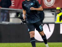 Pedro plays during the Serie A match between AC Monza and SS Lazio in Monza, Italy, on November 10, 2024, at U-Power Stadium (