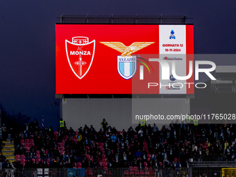 A general view of U-Power Stadium prior to the Serie A match between AC Monza and SS Lazio in Monza, Italy, on November 10, 2024 (