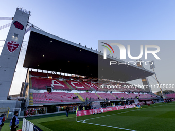 A general view of U-Power Stadium prior to the Serie A match between AC Monza and SS Lazio in Monza, Italy, on November 10, 2024 (