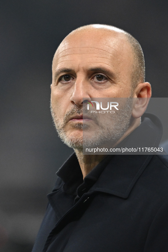 Piero Ausilio of FC Inter is present during the Italian Serie A football match between AC Monza and Inter FC Internazionale in Monza, Italy,...