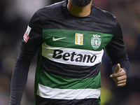 Jeremiah St. Juste of Sporting CP looks on during the Liga Portugal Betclic match between SC Braga and Sporting CP at Estadio Municipal de B...