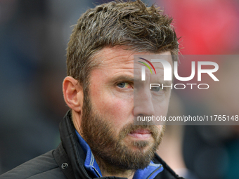 Middlesbrough's Manager Michael Carrick is present during the Sky Bet Championship match between Middlesbrough and Luton Town at the Riversi...