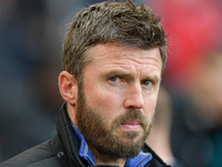 Middlesbrough's Manager Michael Carrick is present during the Sky Bet Championship match between Middlesbrough and Luton Town at the Riversi...