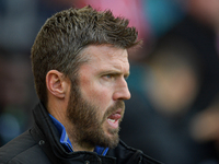 Middlesbrough's Manager Michael Carrick is present during the Sky Bet Championship match between Middlesbrough and Luton Town at the Riversi...