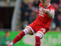 Ben Doak participates in the Sky Bet Championship match between Middlesbrough and Luton Town at the Riverside Stadium in Middlesbrough, Engl...