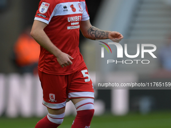 Ben Doak participates in the Sky Bet Championship match between Middlesbrough and Luton Town at the Riverside Stadium in Middlesbrough, Engl...