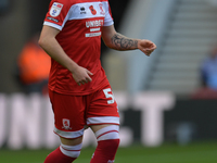 Ben Doak participates in the Sky Bet Championship match between Middlesbrough and Luton Town at the Riverside Stadium in Middlesbrough, Engl...