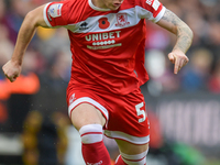 Ben Doak participates in the Sky Bet Championship match between Middlesbrough and Luton Town at the Riverside Stadium in Middlesbrough, Engl...