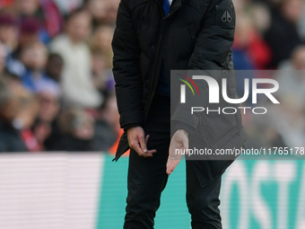 Middlesbrough's Manager Michael Carrick is present during the Sky Bet Championship match between Middlesbrough and Luton Town at the Riversi...