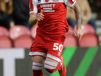 Ben Doak participates in the Sky Bet Championship match between Middlesbrough and Luton Town at the Riverside Stadium in Middlesbrough, Engl...