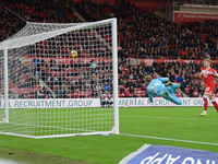 During the Sky Bet Championship match between Middlesbrough and Luton Town at the Riverside Stadium in Middlesbrough, England, on November 9...