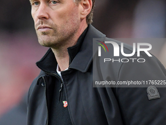 During the Sky Bet Championship match between Middlesbrough and Luton Town at the Riverside Stadium in Middlesbrough, England, on November 9...