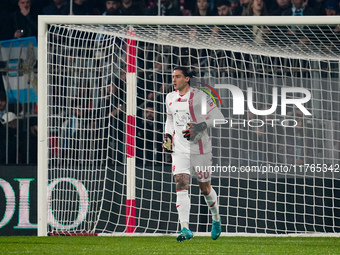 Stefano Turati participates in the match between AC Monza and SS Lazio, Serie A, at U-Power Stadium in Monza, Italy, on November 10, 2024. (