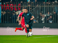 Pedro participates in the match between AC Monza and SS Lazio, Serie A, at U-Power Stadium in Monza, Italy, on November 10, 2024. (