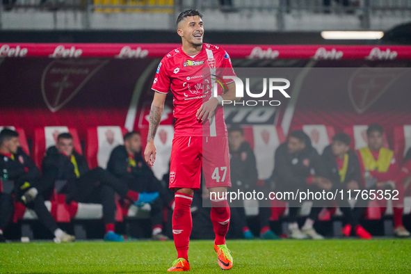 Dany Mota participates in the match between AC Monza and SS Lazio, Serie A, at U-Power Stadium in Monza, Italy, on November 10, 2024. 