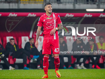 Dany Mota participates in the match between AC Monza and SS Lazio, Serie A, at U-Power Stadium in Monza, Italy, on November 10, 2024. (