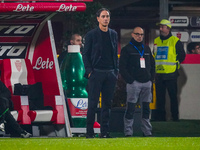 Alessandro Nesta, head coach of AC Monza, is present during the match between AC Monza and SS Lazio in Serie A at U-Power Stadium in Monza,...