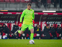 Ivan Provedel participates in the match between AC Monza and SS Lazio, Serie A, at U-Power Stadium in Monza, Italy, on November 10, 2024. (