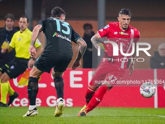 Dany Mota participates in the match between AC Monza and SS Lazio, Serie A, at U-Power Stadium in Monza, Italy, on November 10, 2024. (