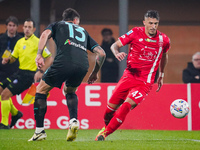 Dany Mota participates in the match between AC Monza and SS Lazio, Serie A, at U-Power Stadium in Monza, Italy, on November 10, 2024. (