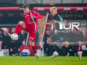 Georgios Kyriakopoulos participates in the match between AC Monza and SS Lazio, Serie A, at U-Power Stadium in Monza, Italy, on November 10,...