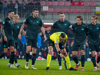 Andrea Colombo referees the match between AC Monza and SS Lazio in Serie A at U-Power Stadium in Monza, Italy, on November 10, 2024. (