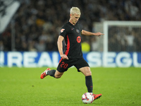 Dani Olmo attacking midfield of Barcelona and Spain during the LaLiga match between Real Sociedad and FC Barcelona at Reale Arena on Novembe...