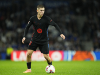 Fermin Lopez central midfield of Barcelona and Spain during the LaLiga match between Real Sociedad and FC Barcelona at Reale Arena on Novemb...